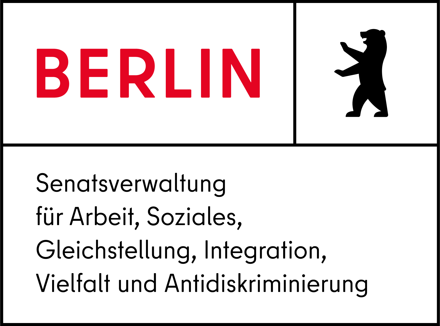 Berlin Senatsverwaltung für Arbeit, Soziales, Gleichstellung, Integration, Vielfalt und Antidiscriminierung Homepage link