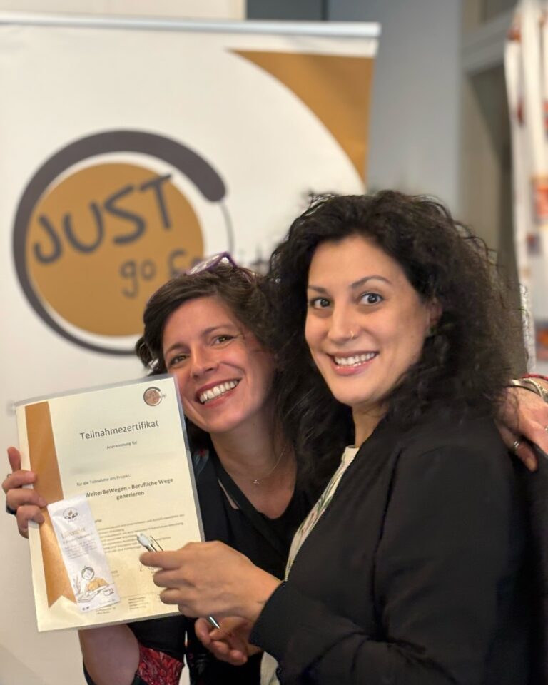 Instagram post from workshops.justgoforit. This post is in position 1.