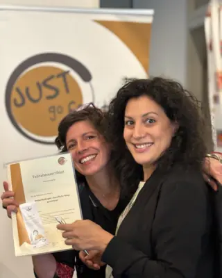 Instagram post from workshops.justgoforit. This post is in position 10.